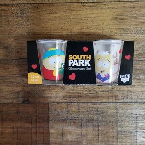 South Park Shot Glass Set with Characters